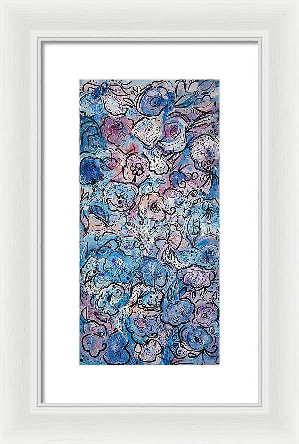 Graffiti Bloom - Blooming Collection - Framed Print