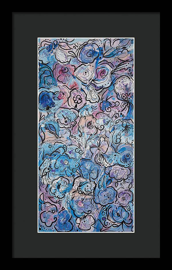 Graffiti Bloom - Blooming Collection - Framed Print