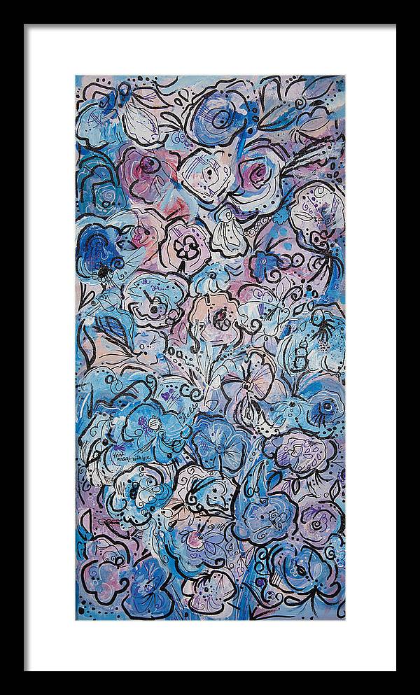 Graffiti Bloom - Blooming Collection - Framed Print