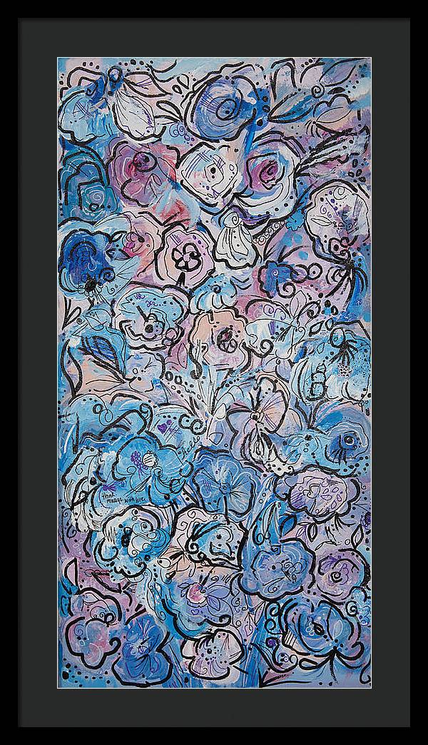 Graffiti Bloom - Blooming Collection - Framed Print