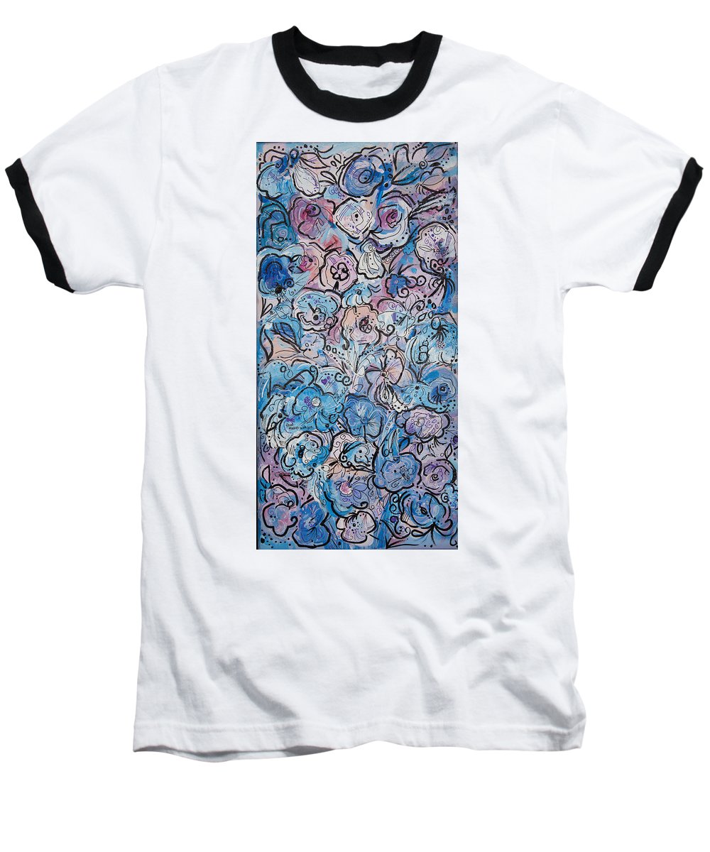 Graffiti Bloom - Blooming Collection - Baseball T-Shirt