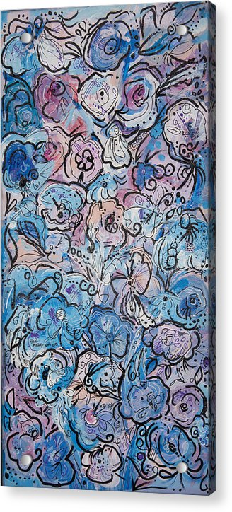 Graffiti Bloom - Blooming Collection - Acrylic Print