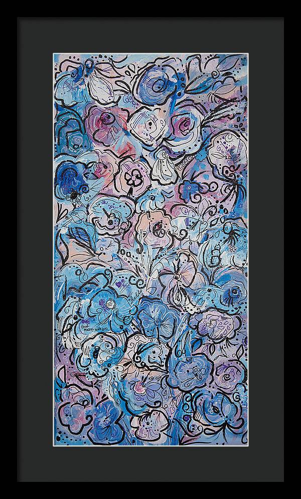 Graffiti Bloom - Blooming Collection - Framed Print