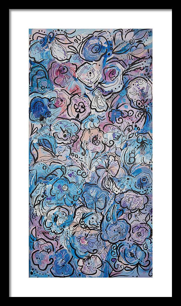 Graffiti Bloom - Blooming Collection - Framed Print