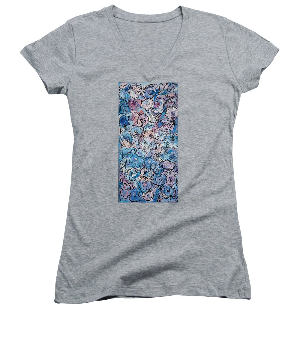 Graffiti Bloom - Blooming Collection - Women's V-Neck