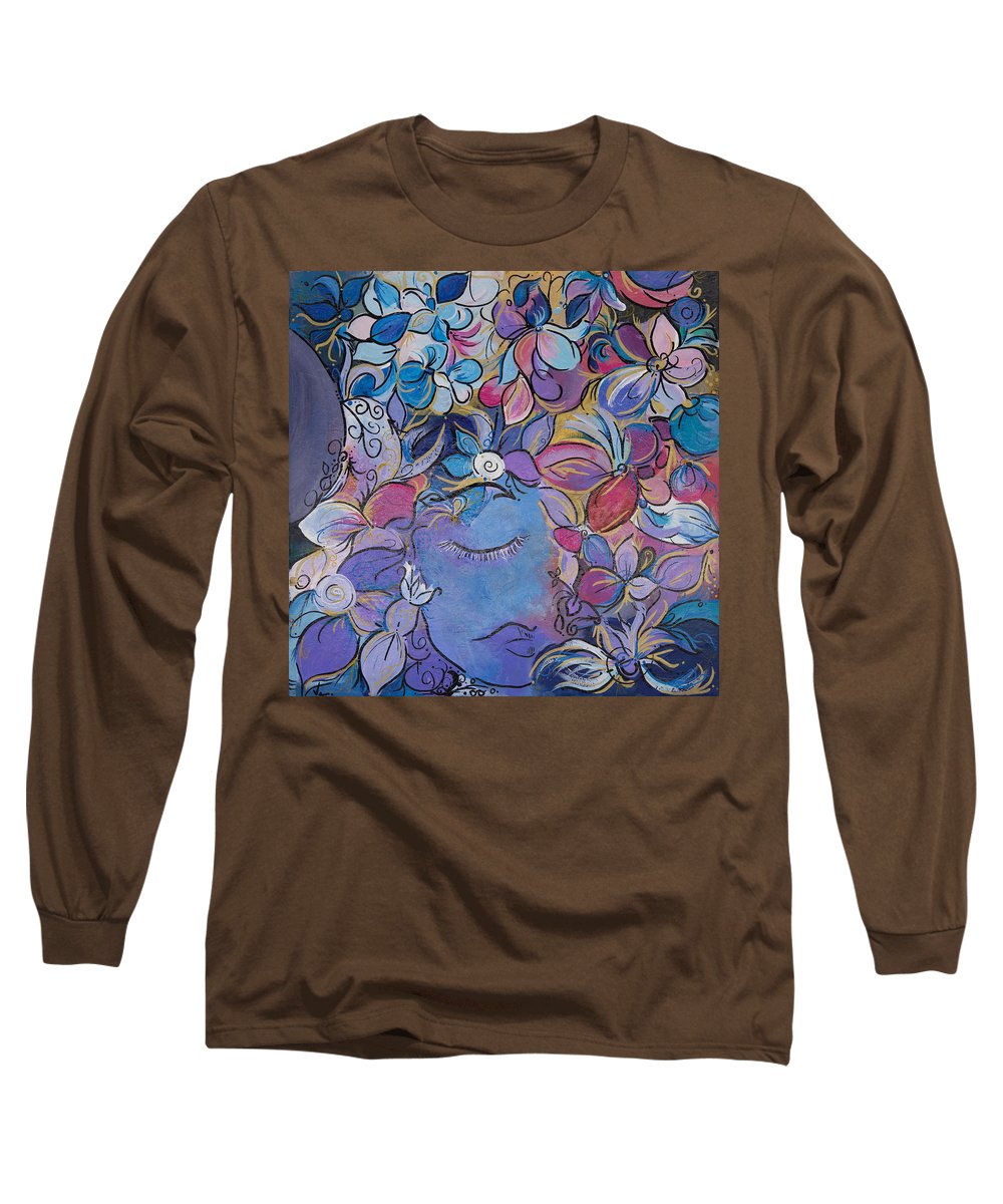 Hidden By Gold - Flower Head Collection - Long Sleeve T-Shirt