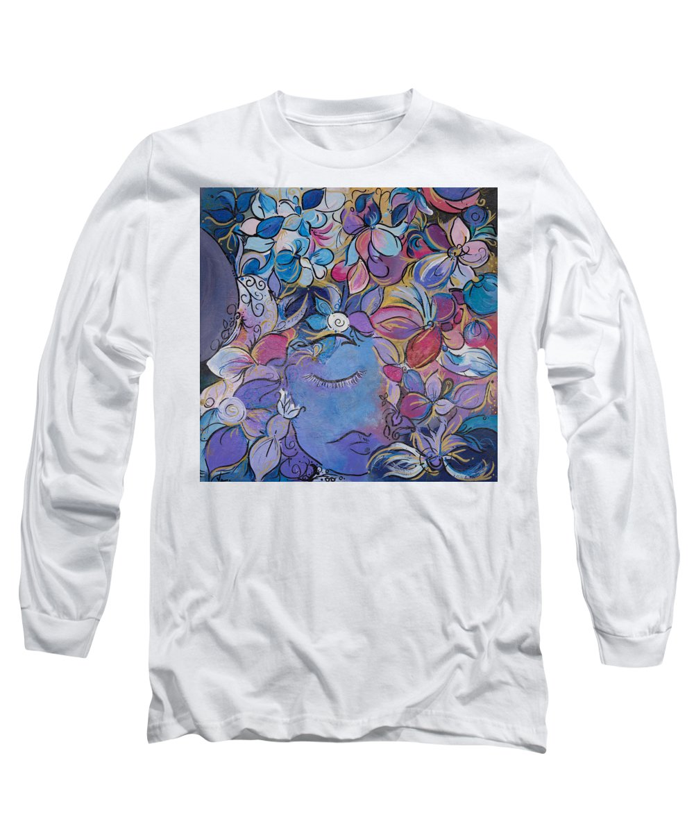 Hidden By Gold - Flower Head Collection - Long Sleeve T-Shirt