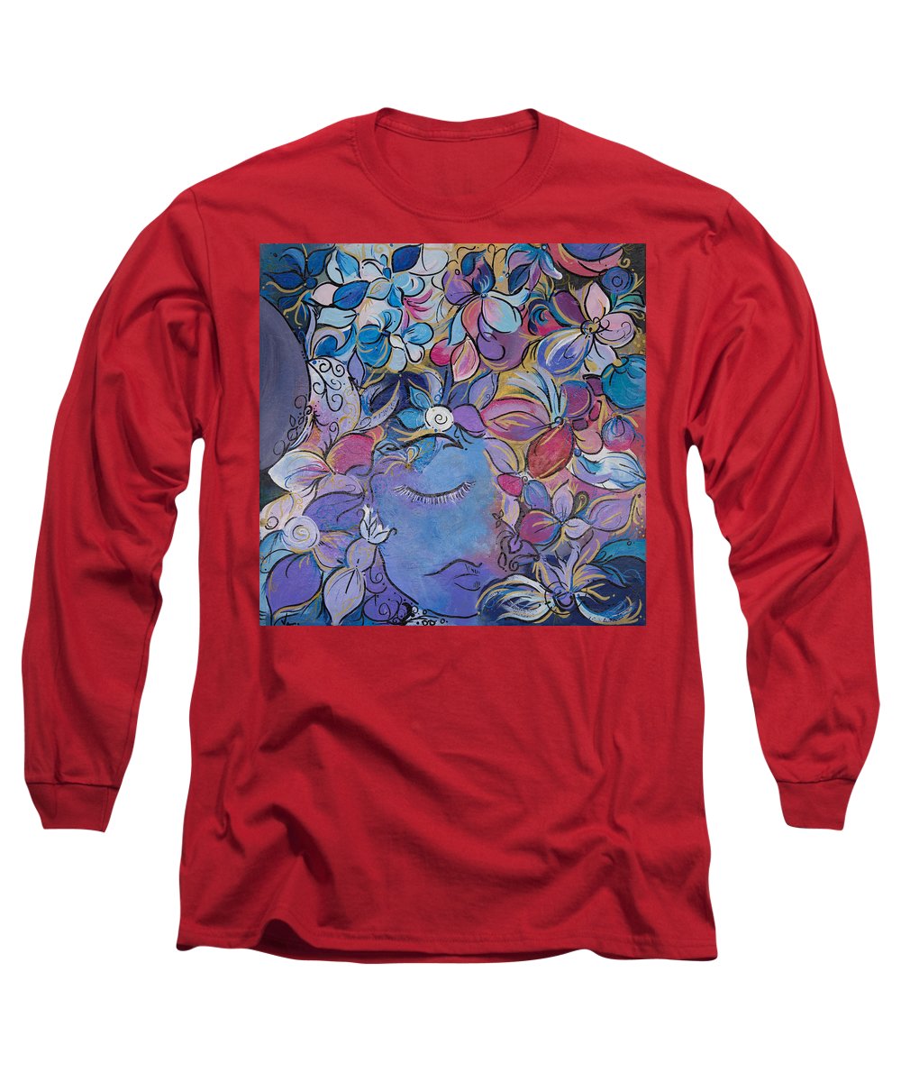 Hidden By Gold - Flower Head Collection - Long Sleeve T-Shirt