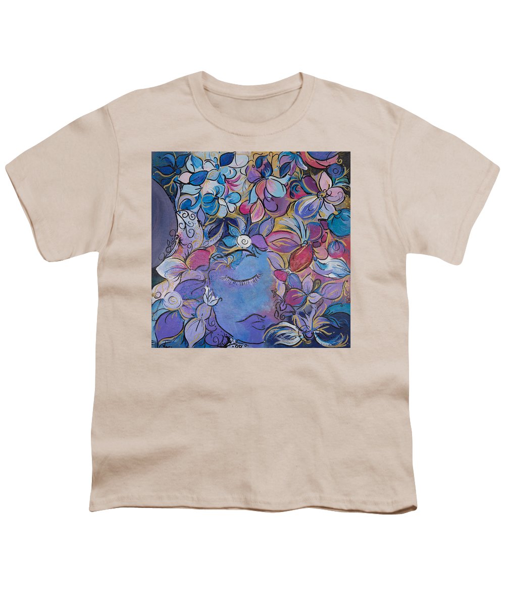 Hidden By Gold - Flower Head Collection - Youth T-Shirt