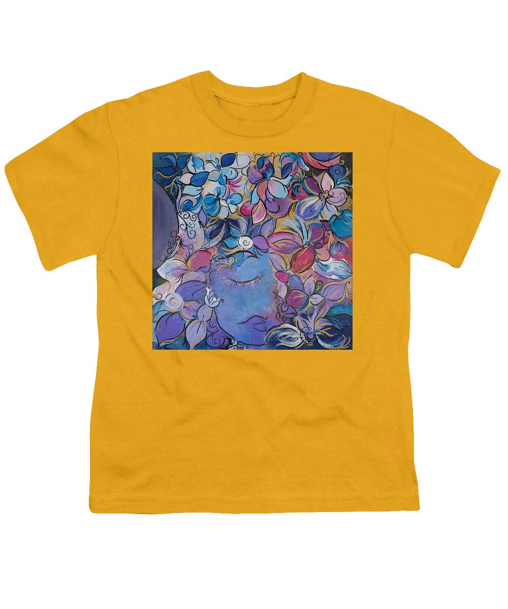 Hidden By Gold - Flower Head Collection - Youth T-Shirt