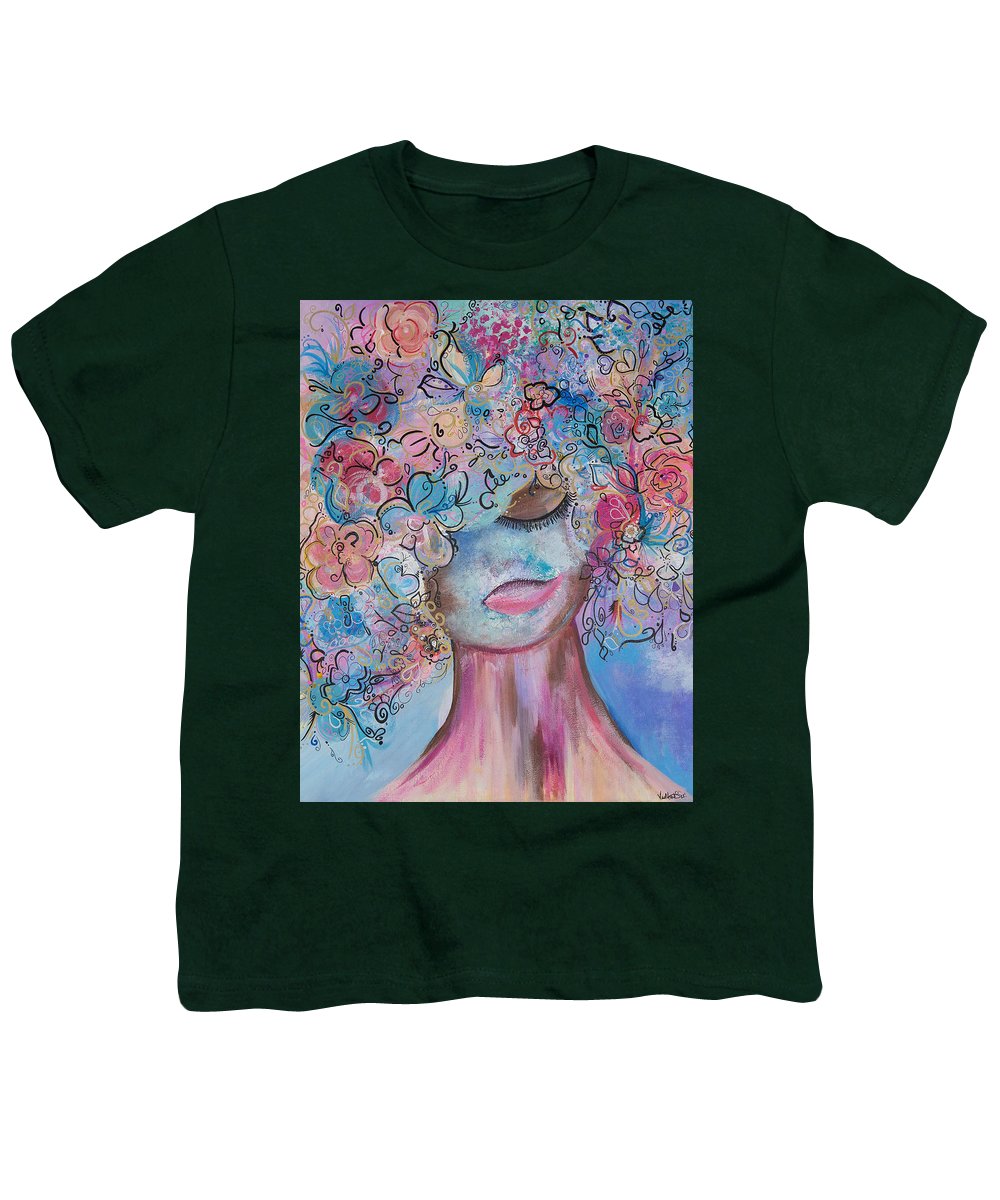 I'm Here - Flower Head Collection - Youth T-Shirt