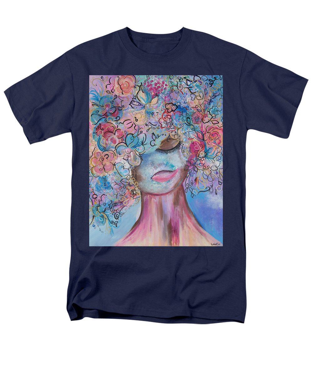 I'm Here - Flower Head Collection - Men's T-Shirt  (Regular Fit)