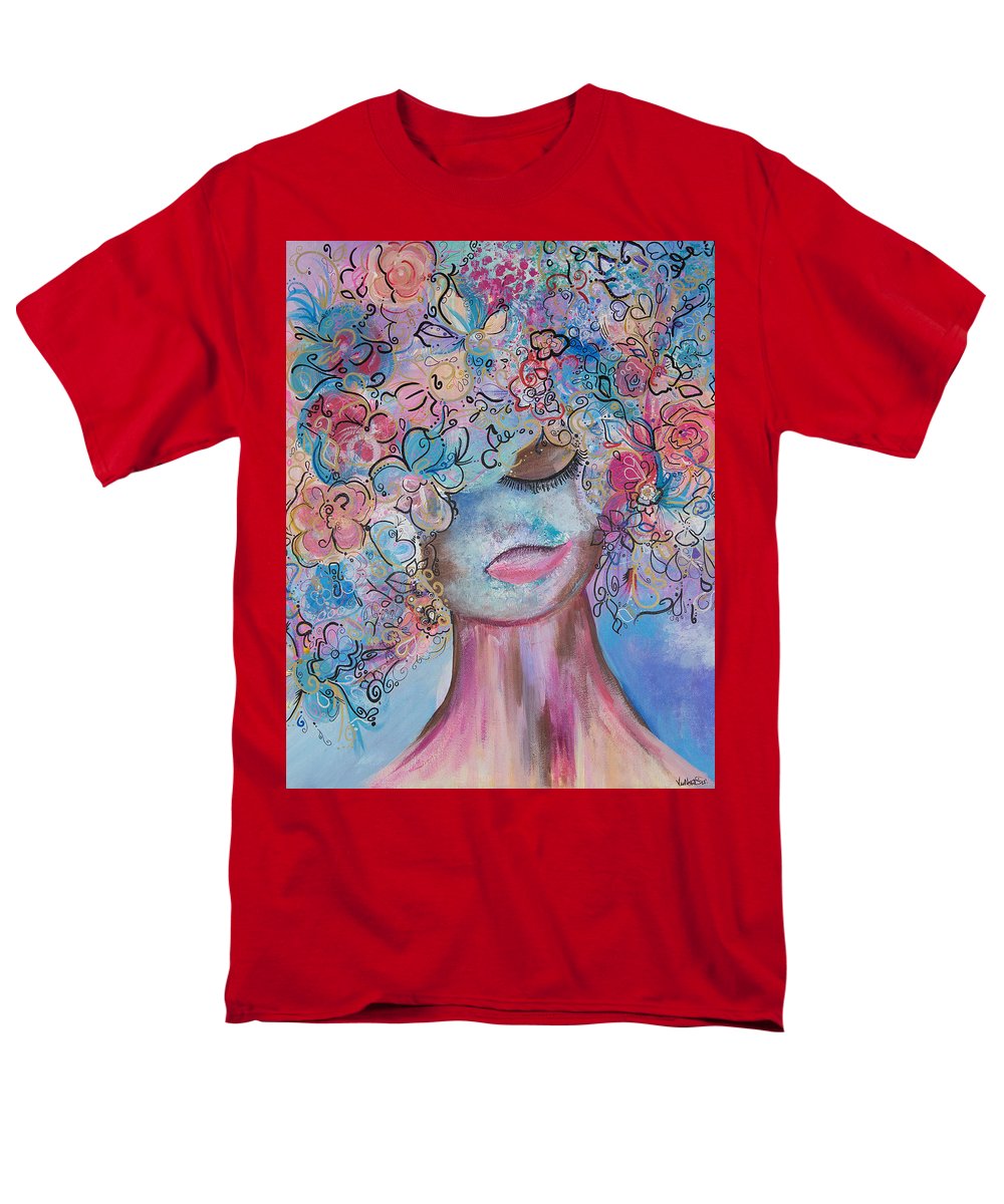 I'm Here - Flower Head Collection - Men's T-Shirt  (Regular Fit)