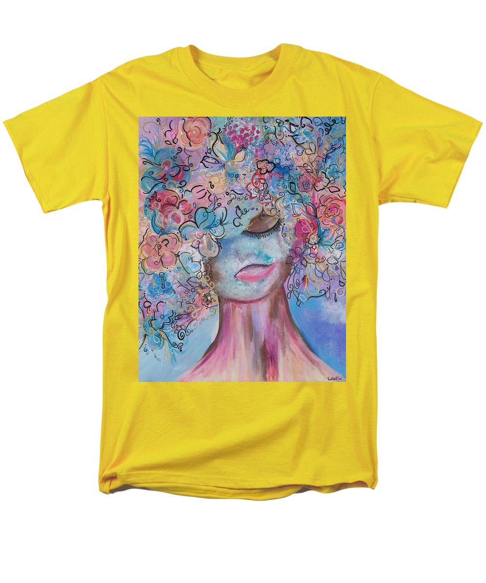 I'm Here - Flower Head Collection - Men's T-Shirt  (Regular Fit)