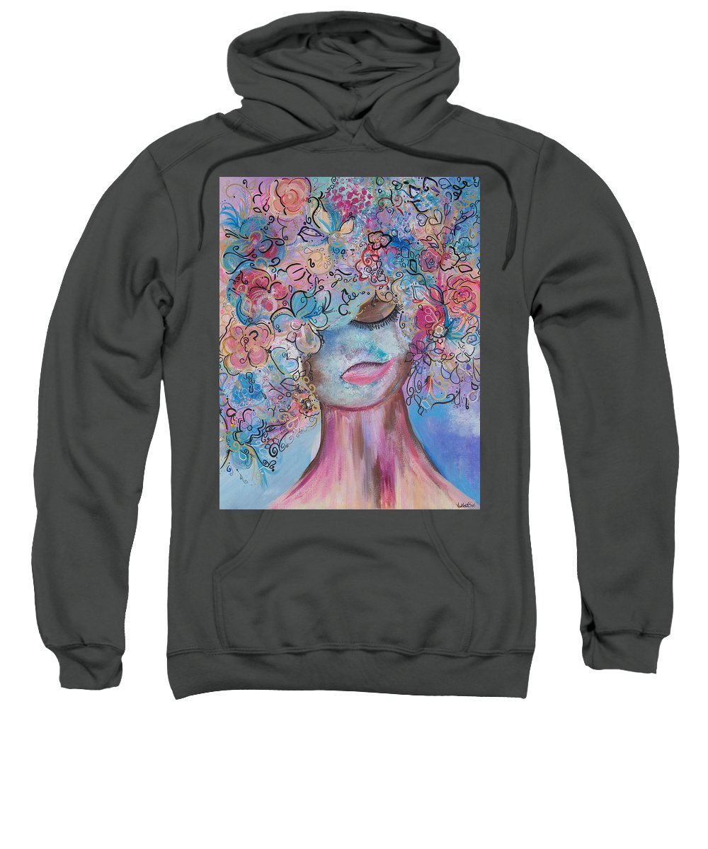 I'm Here - Flower Head Collection - Sweatshirt