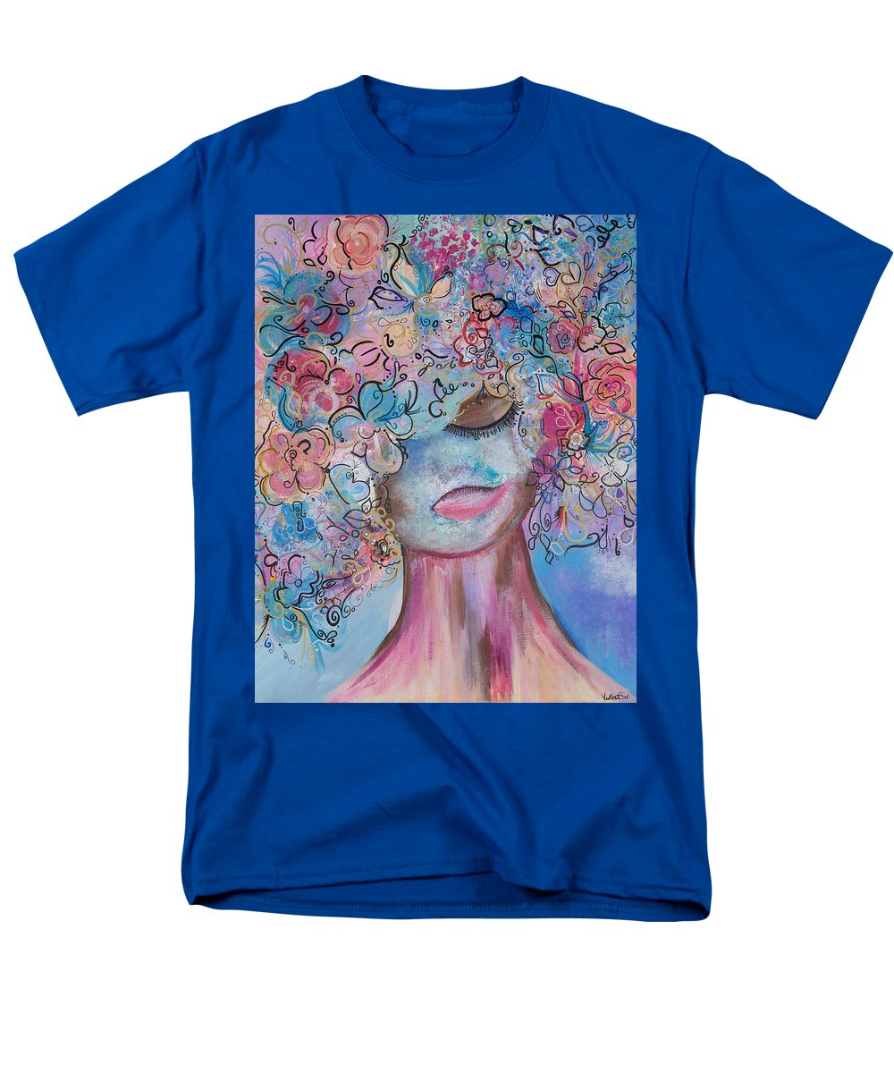 I'm Here - Flower Head Collection - Men's T-Shirt  (Regular Fit)