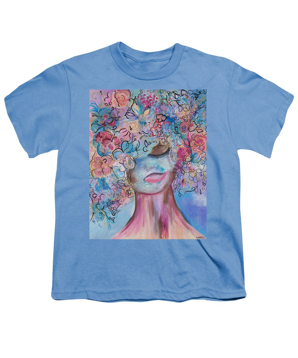 I'm Here - Flower Head Collection - Youth T-Shirt