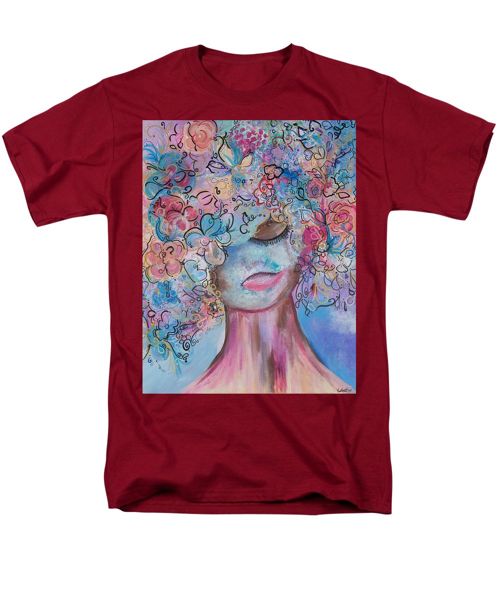 I'm Here - Flower Head Collection - Men's T-Shirt  (Regular Fit)