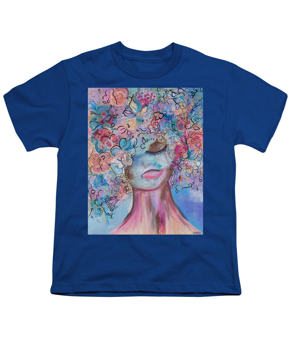 I'm Here - Flower Head Collection - Youth T-Shirt