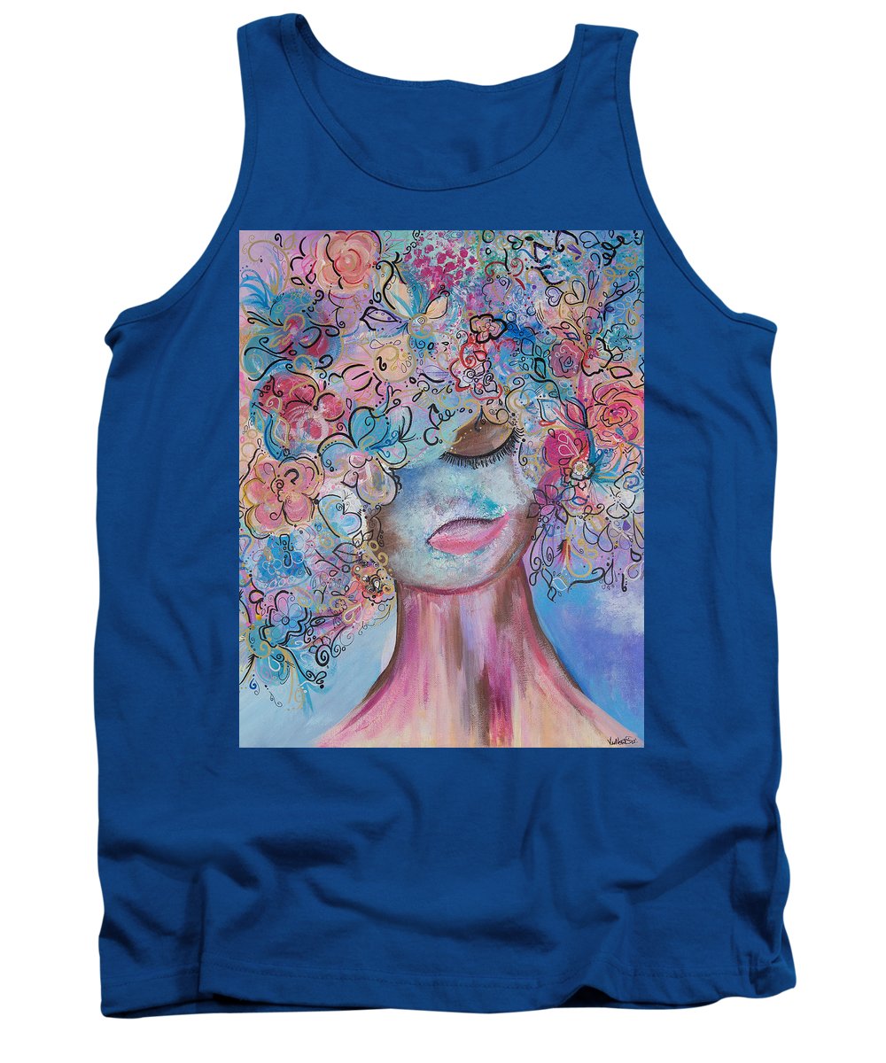 I'm Here - Flower Head Collection - Tank Top