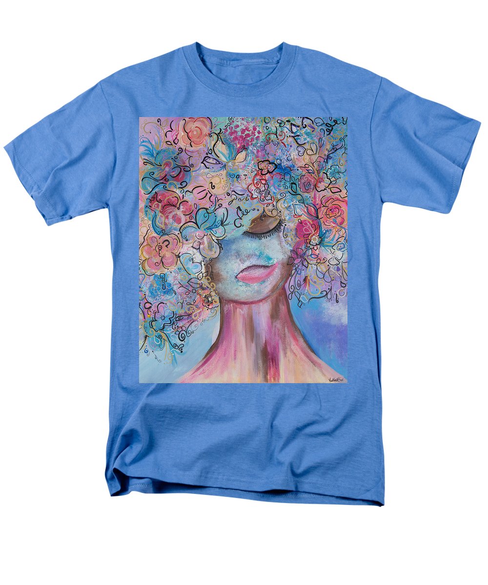 I'm Here - Flower Head Collection - Men's T-Shirt  (Regular Fit)