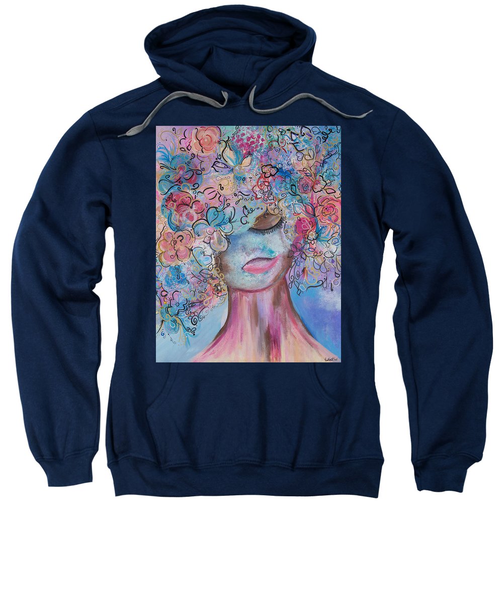 I'm Here - Flower Head Collection - Sweatshirt