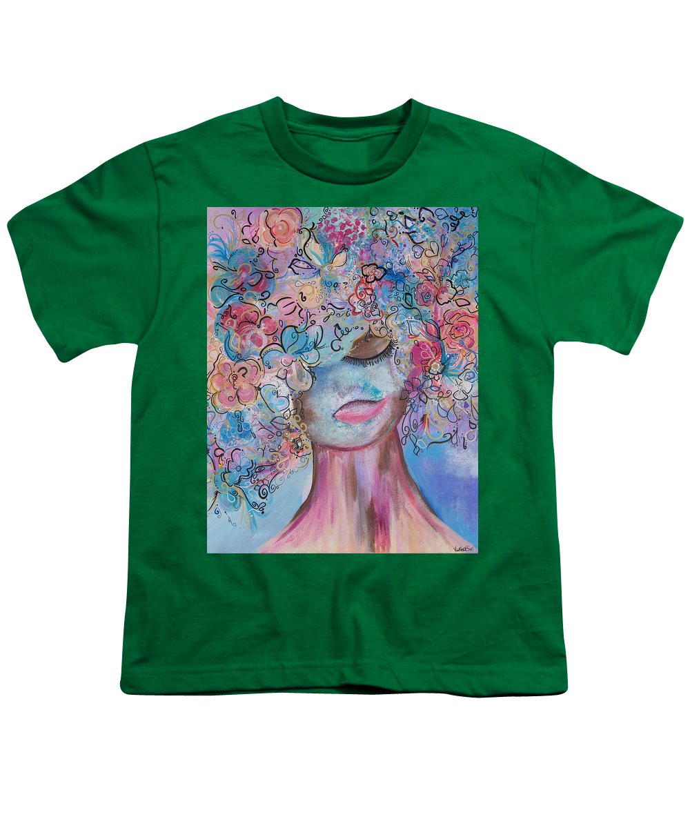 I'm Here - Flower Head Collection - Youth T-Shirt