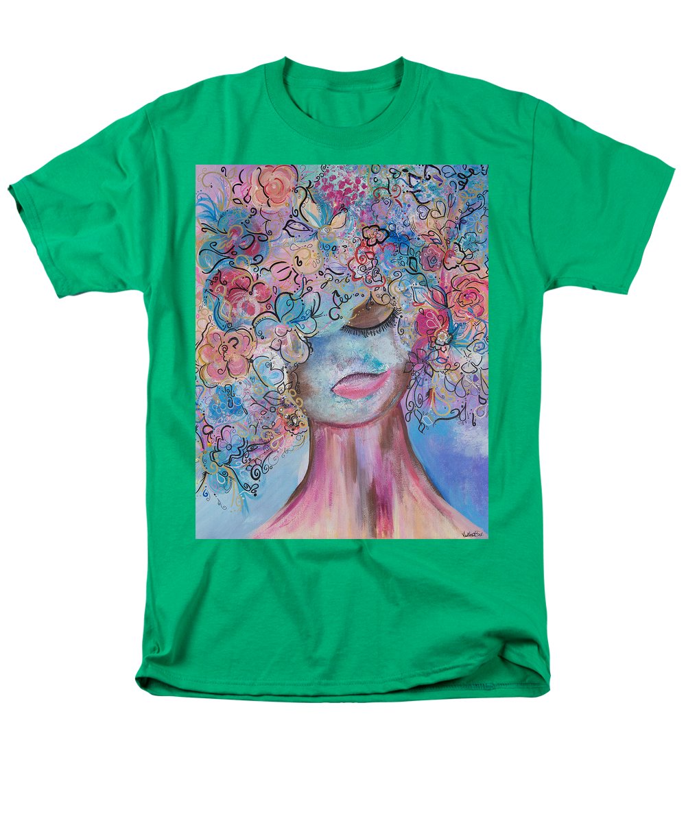 I'm Here - Flower Head Collection - Men's T-Shirt  (Regular Fit)