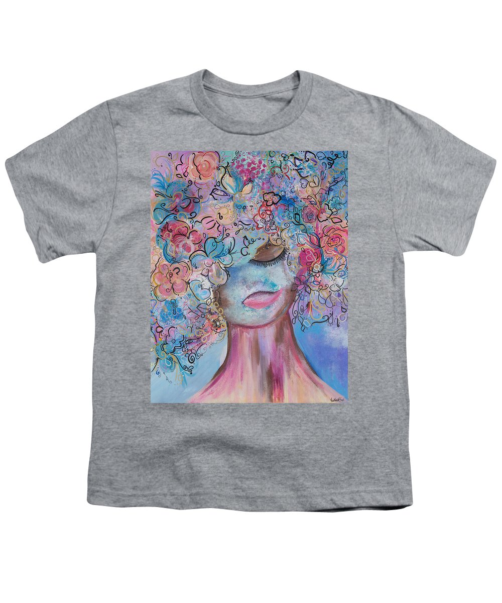 I'm Here - Flower Head Collection - Youth T-Shirt