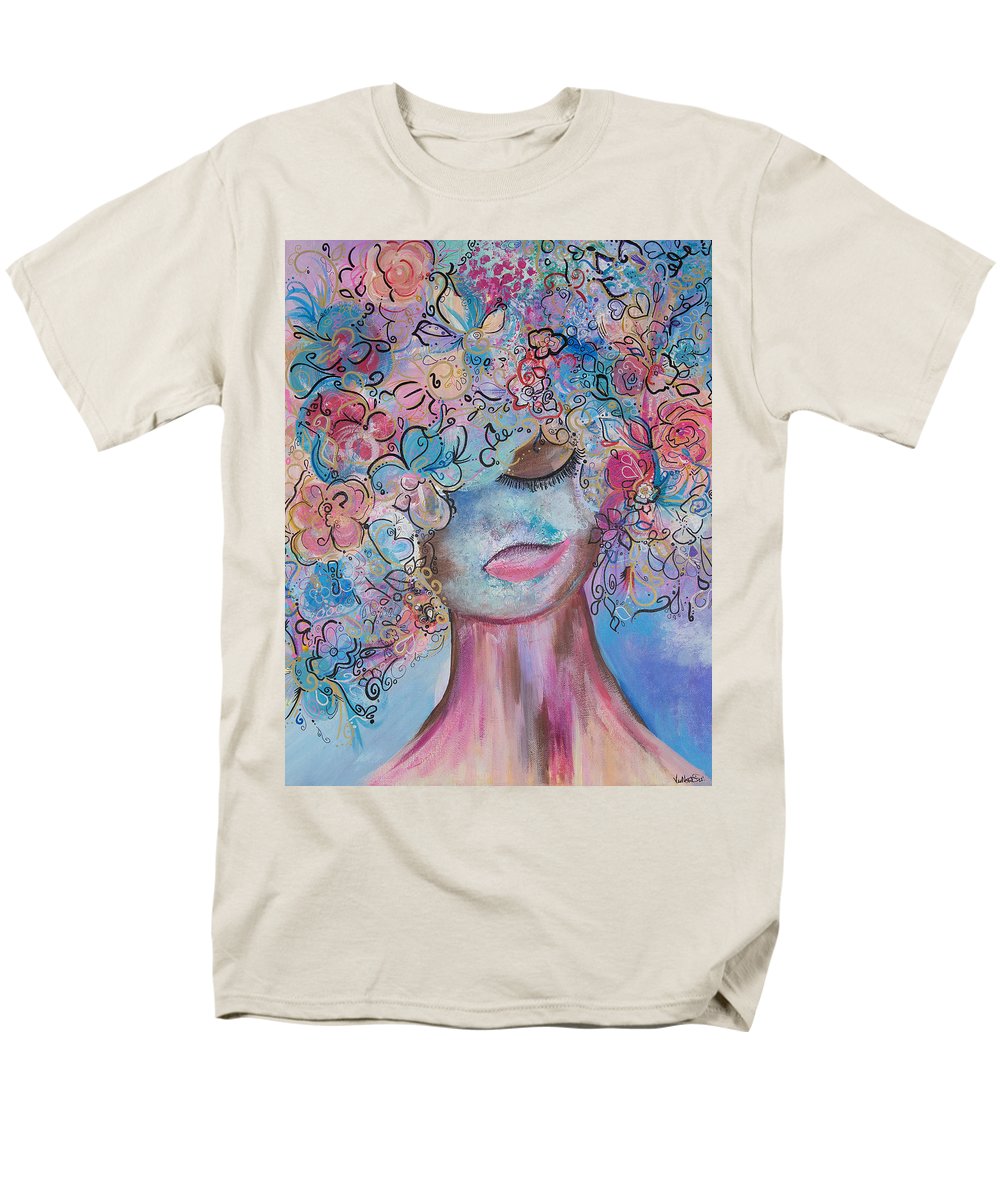 I'm Here - Flower Head Collection - Men's T-Shirt  (Regular Fit)