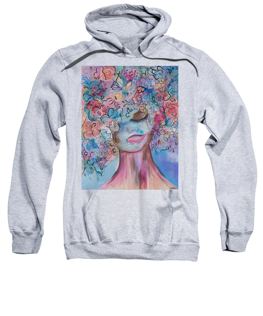 I'm Here - Flower Head Collection - Sweatshirt