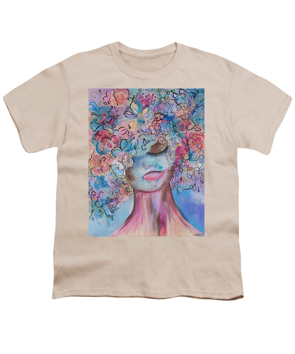 I'm Here - Flower Head Collection - Youth T-Shirt