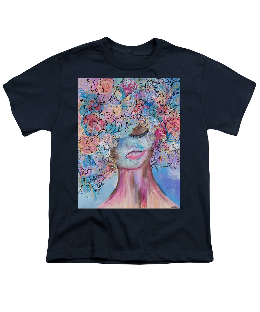 I'm Here - Flower Head Collection - Youth T-Shirt