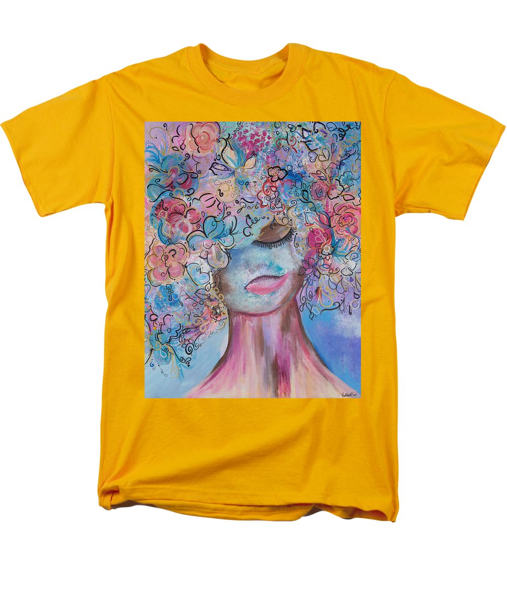 I'm Here - Flower Head Collection - Men's T-Shirt  (Regular Fit)