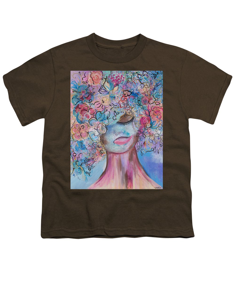 I'm Here - Flower Head Collection - Youth T-Shirt