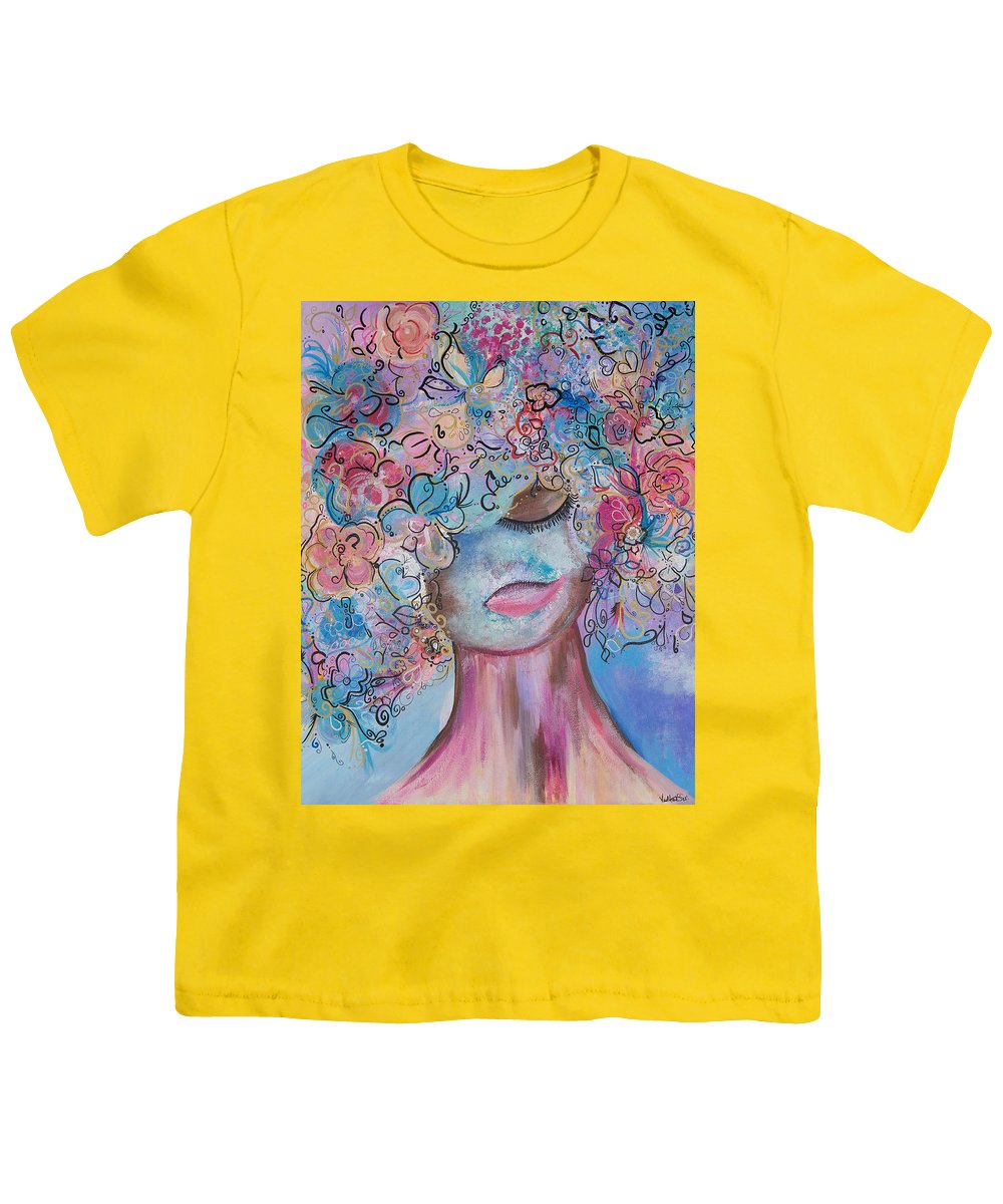 I'm Here - Flower Head Collection - Youth T-Shirt