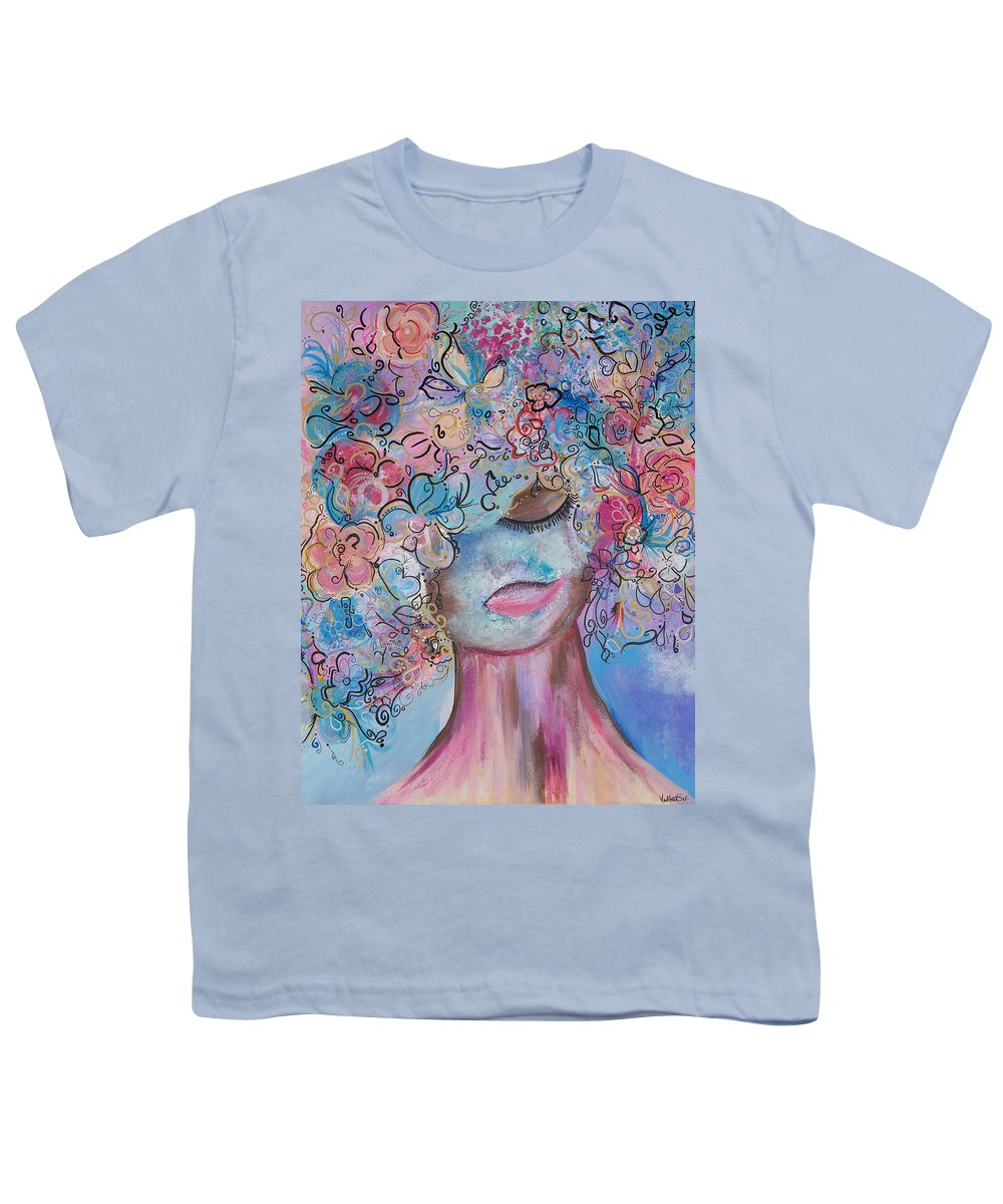 I'm Here - Flower Head Collection - Youth T-Shirt