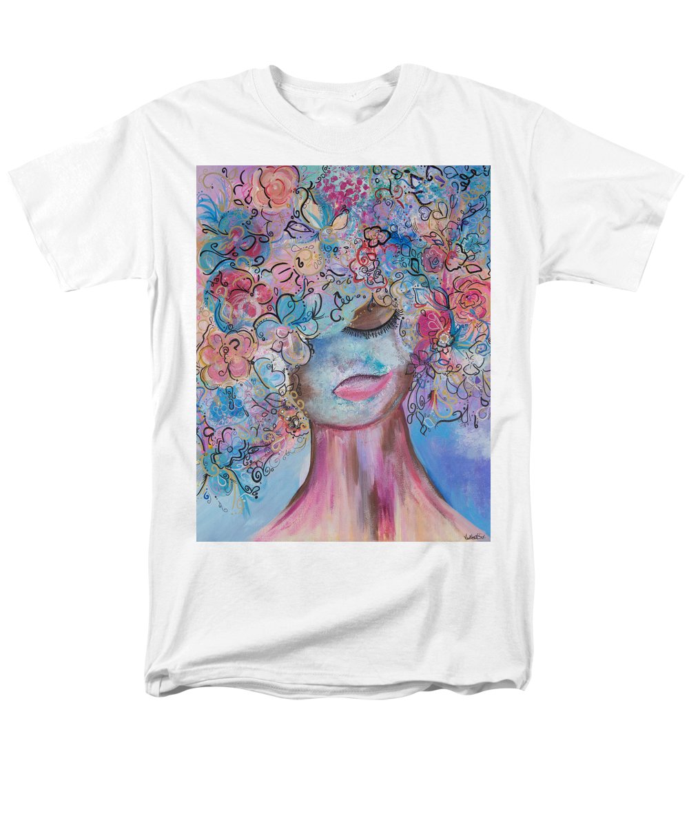 I'm Here - Flower Head Collection - Men's T-Shirt  (Regular Fit)