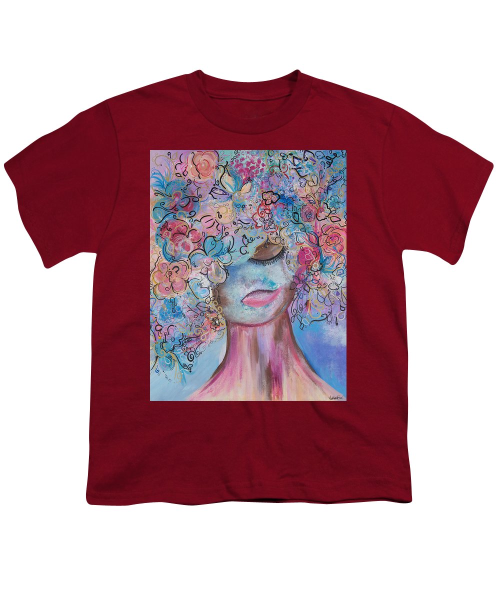 I'm Here - Flower Head Collection - Youth T-Shirt