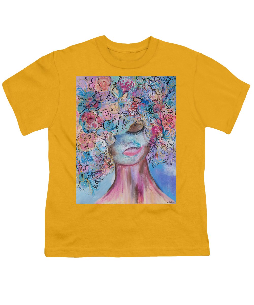 I'm Here - Flower Head Collection - Youth T-Shirt