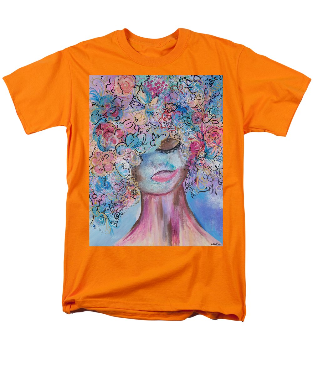 I'm Here - Flower Head Collection - Men's T-Shirt  (Regular Fit)