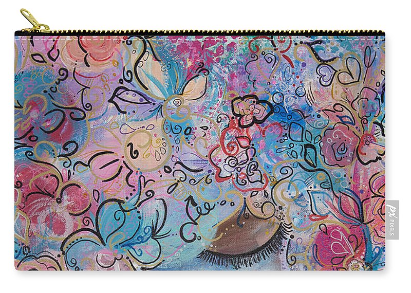 I'm Here - Flower Head Collection - Carry-All Pouch