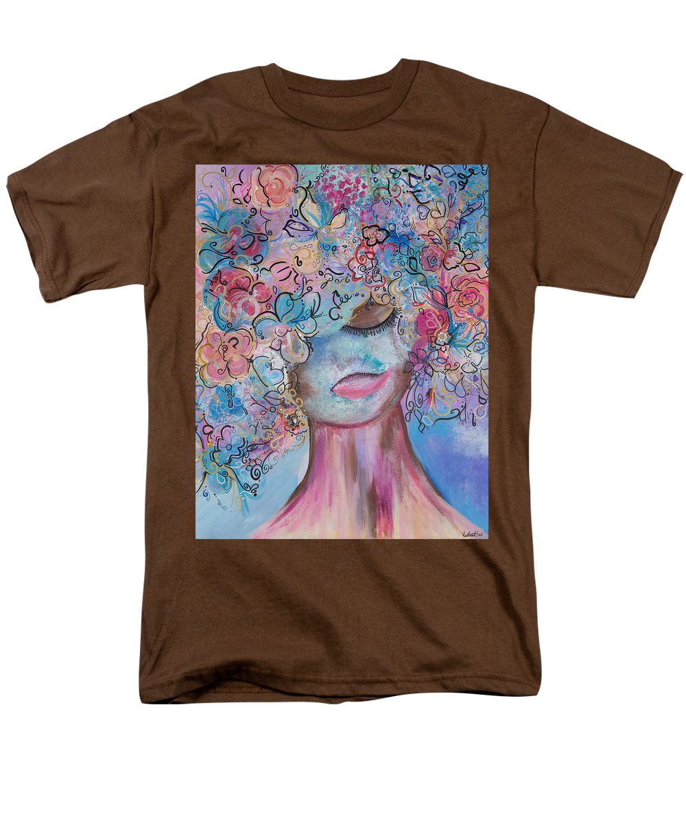 I'm Here - Flower Head Collection - Men's T-Shirt  (Regular Fit)