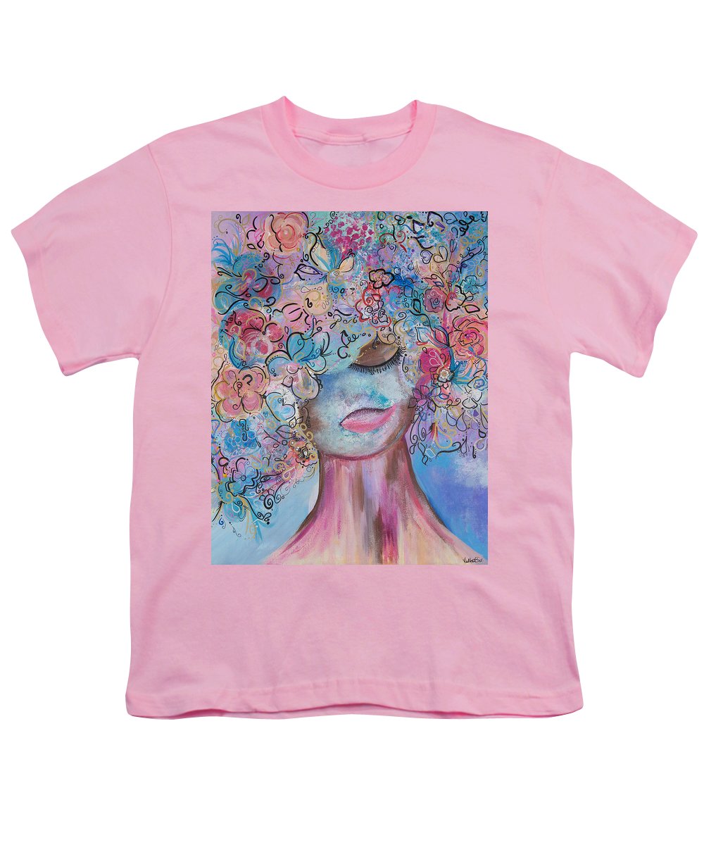 I'm Here - Flower Head Collection - Youth T-Shirt