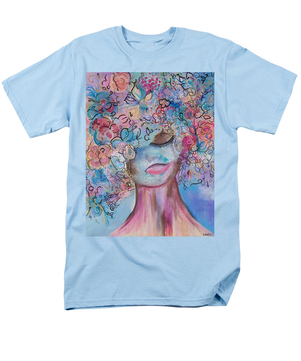 I'm Here - Flower Head Collection - Men's T-Shirt  (Regular Fit)