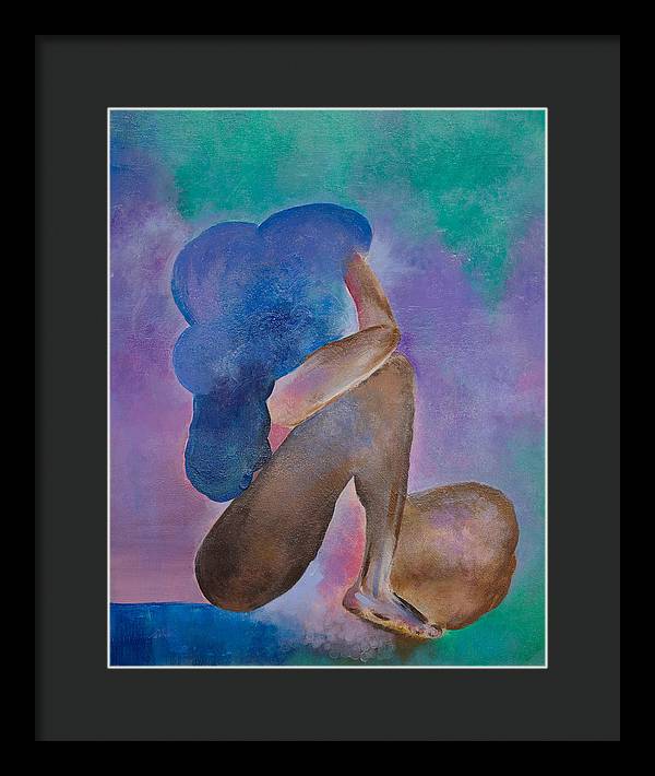 Nimbus Legs - Abstract Collection - Framed Print