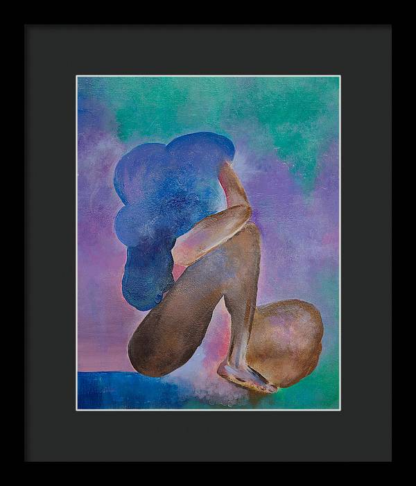 Nimbus Legs - Abstract Collection - Framed Print