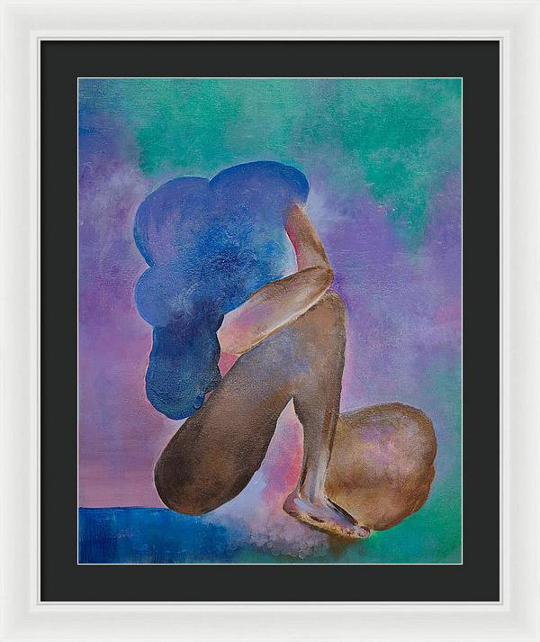 Nimbus Legs - Abstract Collection - Framed Print