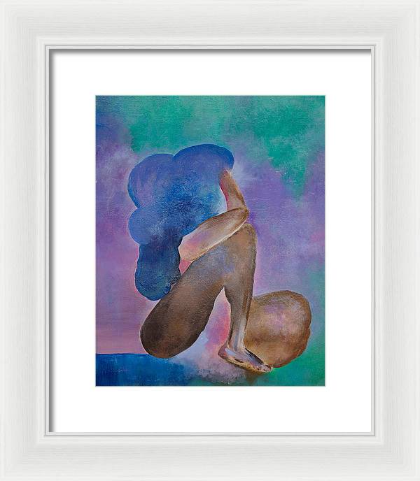 Nimbus Legs - Abstract Collection - Framed Print