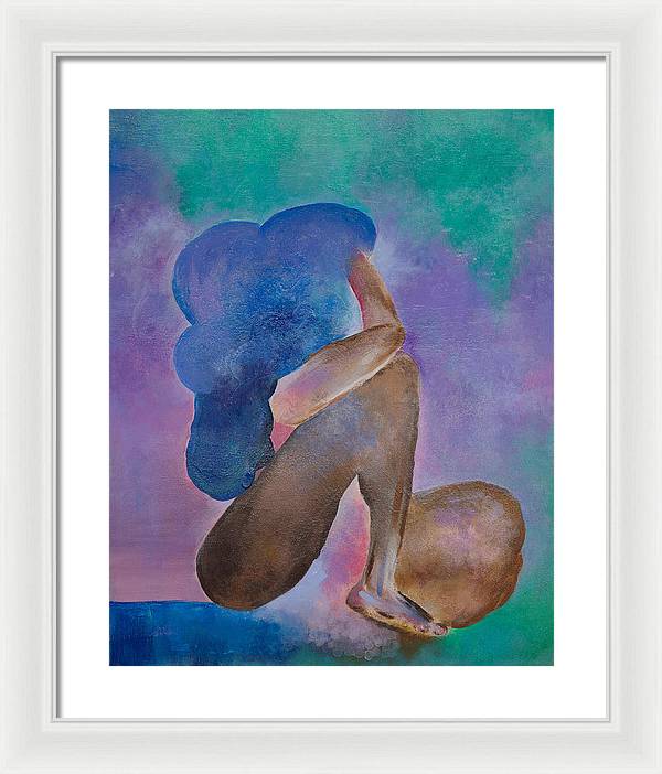 Nimbus Legs - Abstract Collection - Framed Print